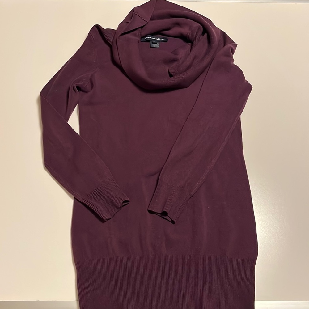 French Connection Cowl Neck Sweater/Dress
